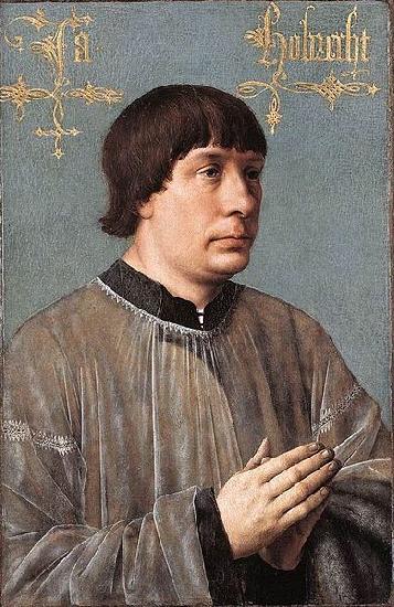 Hans Memling Portrait of Jacob Obrecht